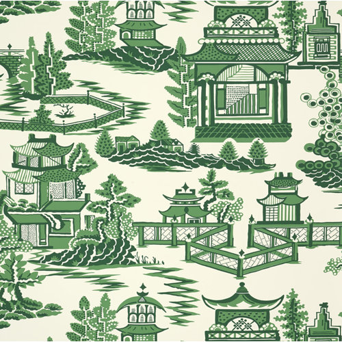 Schumacher Nanjing Wallpaper & Reviews Wayfair